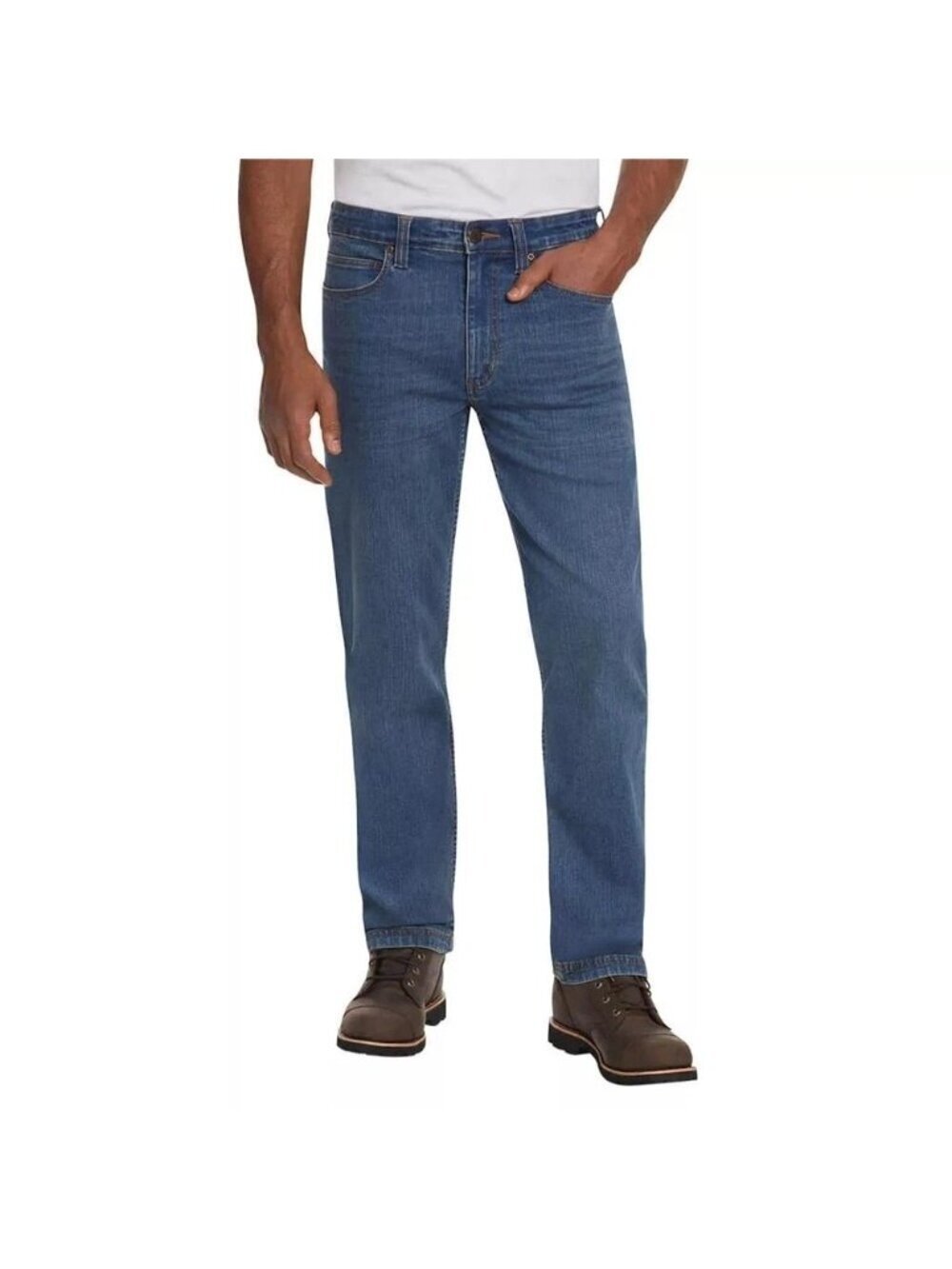 Kirkland Signature Men's 38x29 Straight Fit Comfort Stretch Jeans Blue d1751
